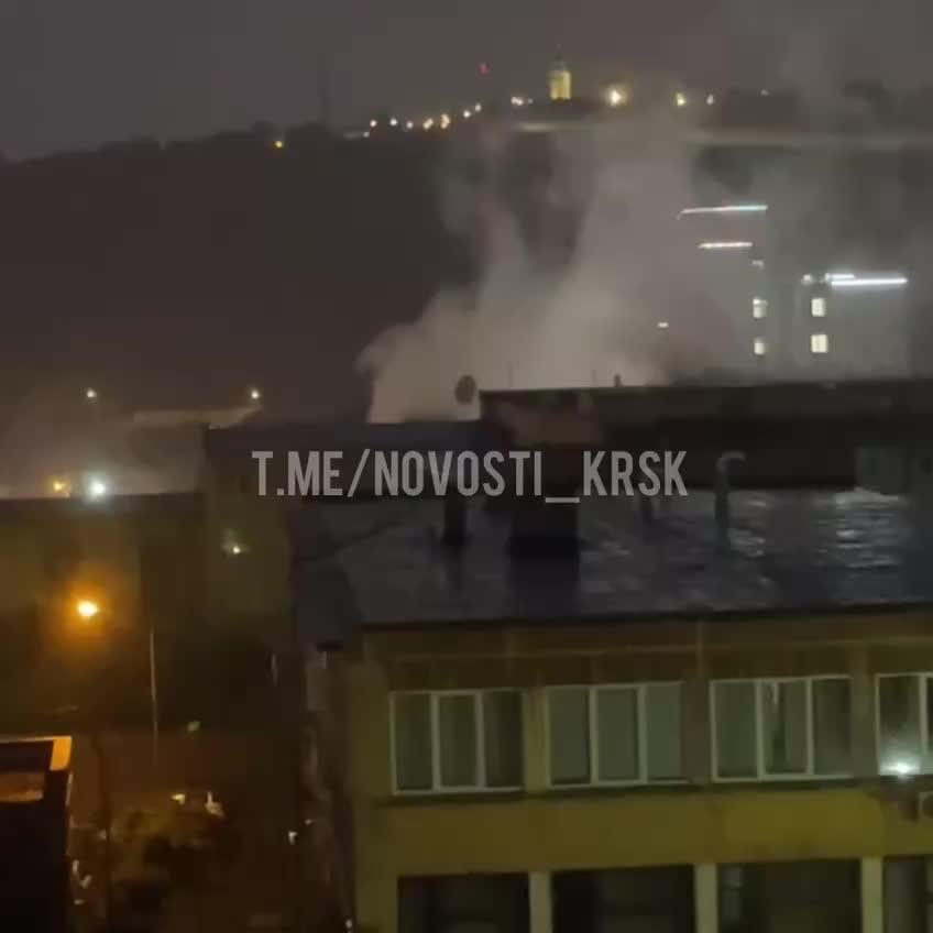 Пожар в торговом центре «Витальевский» в Красноярске