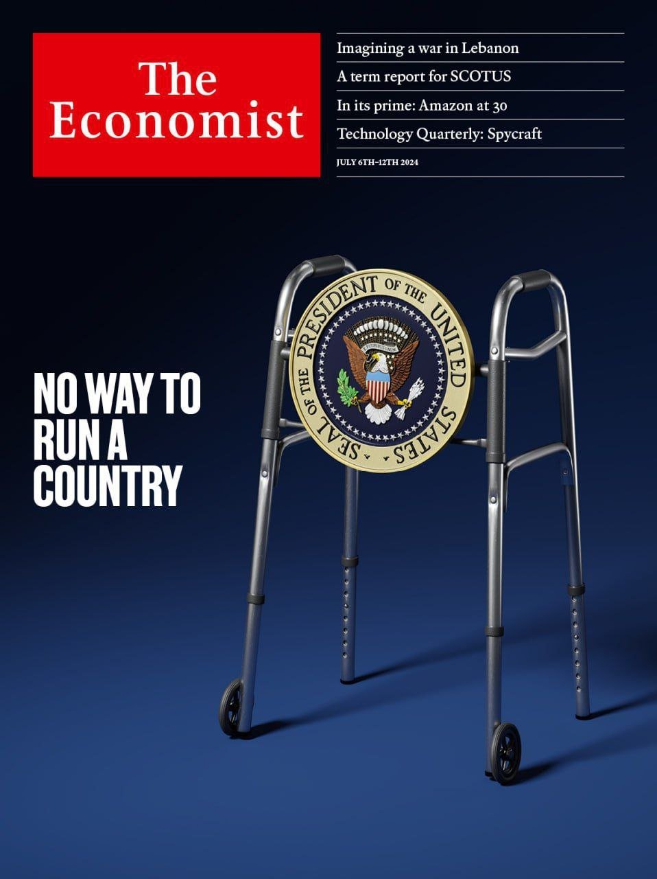 "Так страной не управляют": The Economist о действующем президенте США Джо Байдене.