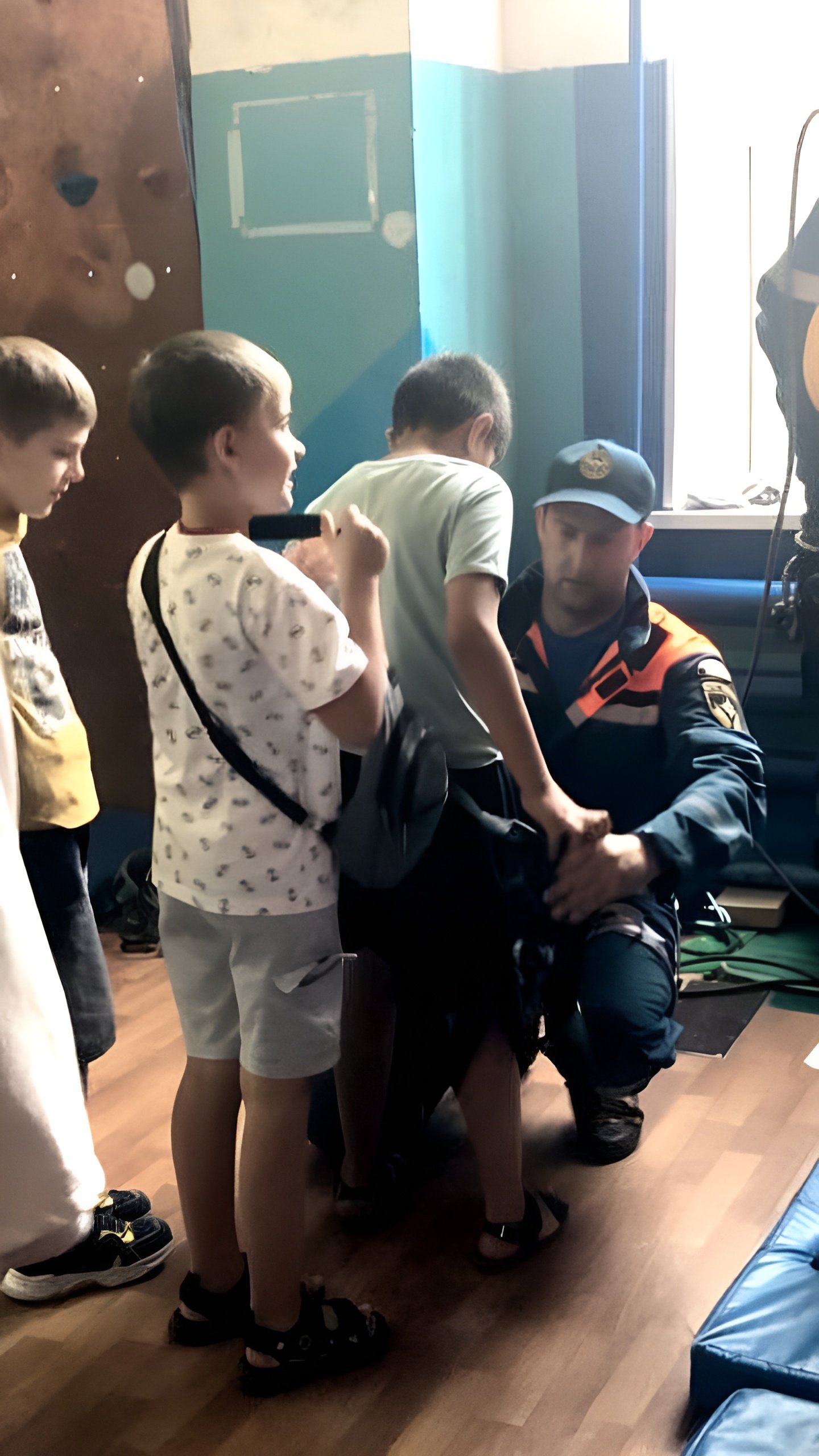 Дети из Тымова и Палатки узнали о пожарной безопасности