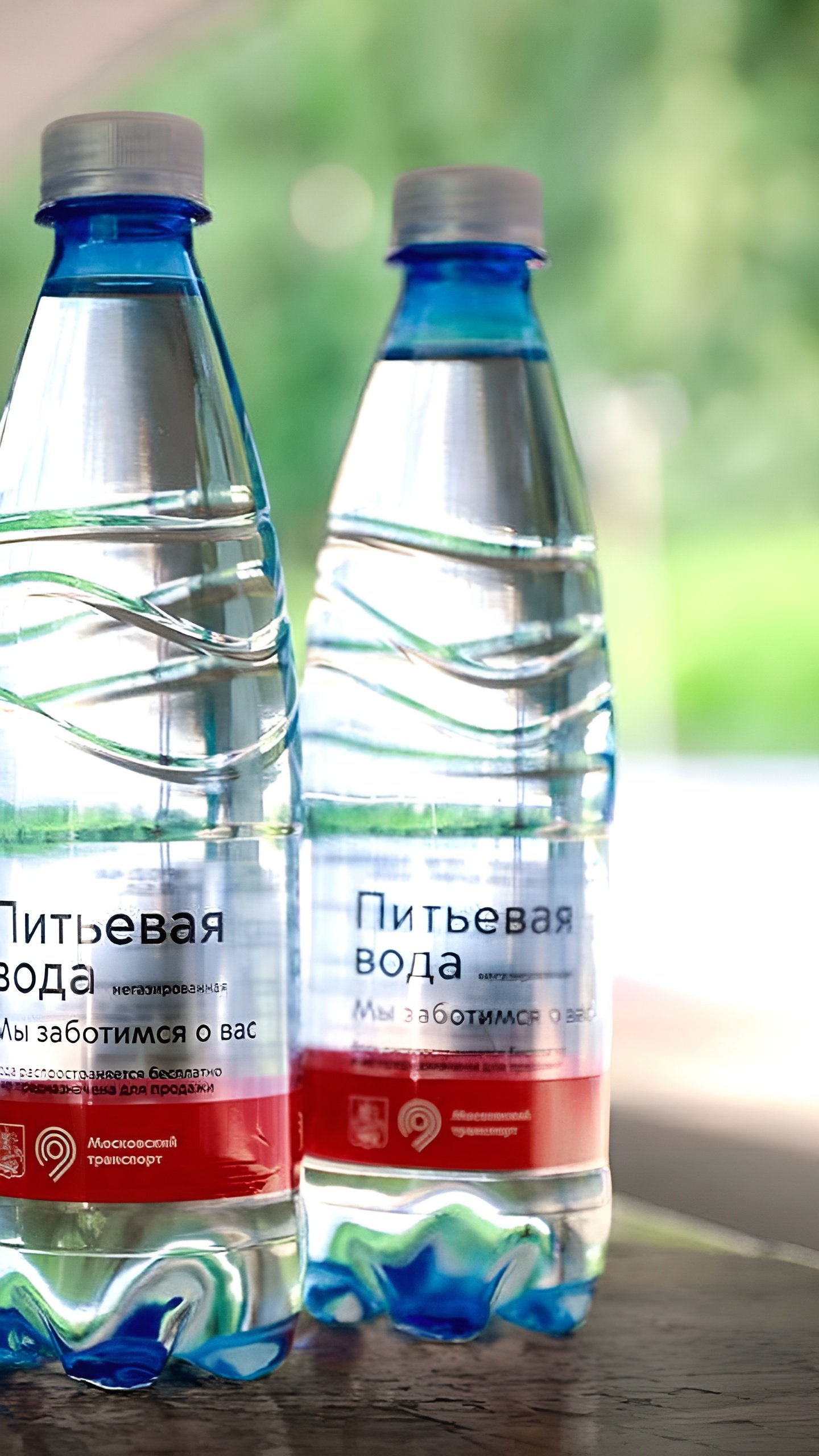 В Москве раздали 90 тыс. бутылок воды пассажирам транспорта во время жары